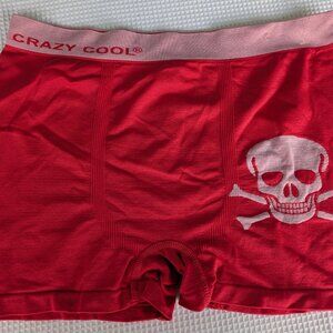 Crazy Cool Women's Red Pirate Boy Shorts